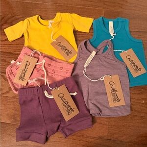 All NWT Childhoods Clothing Set. 5 pieces, 3-6mo.